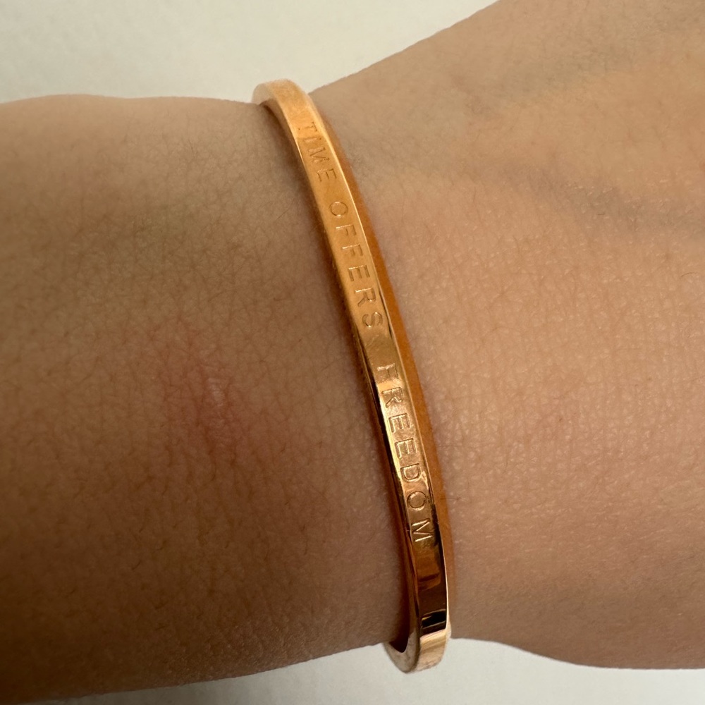 Rose Gold Bangle
